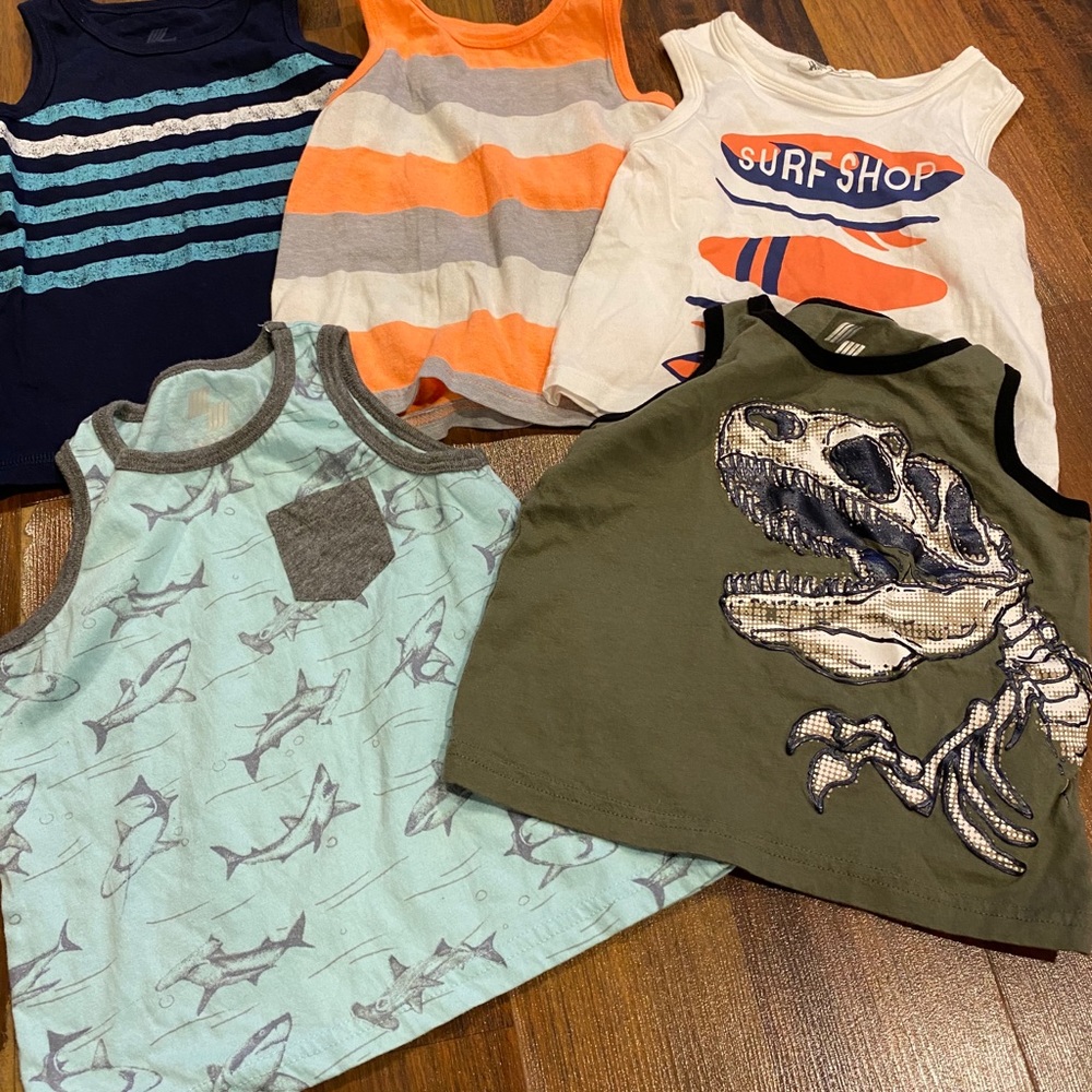 5 tank tops shirts bundle